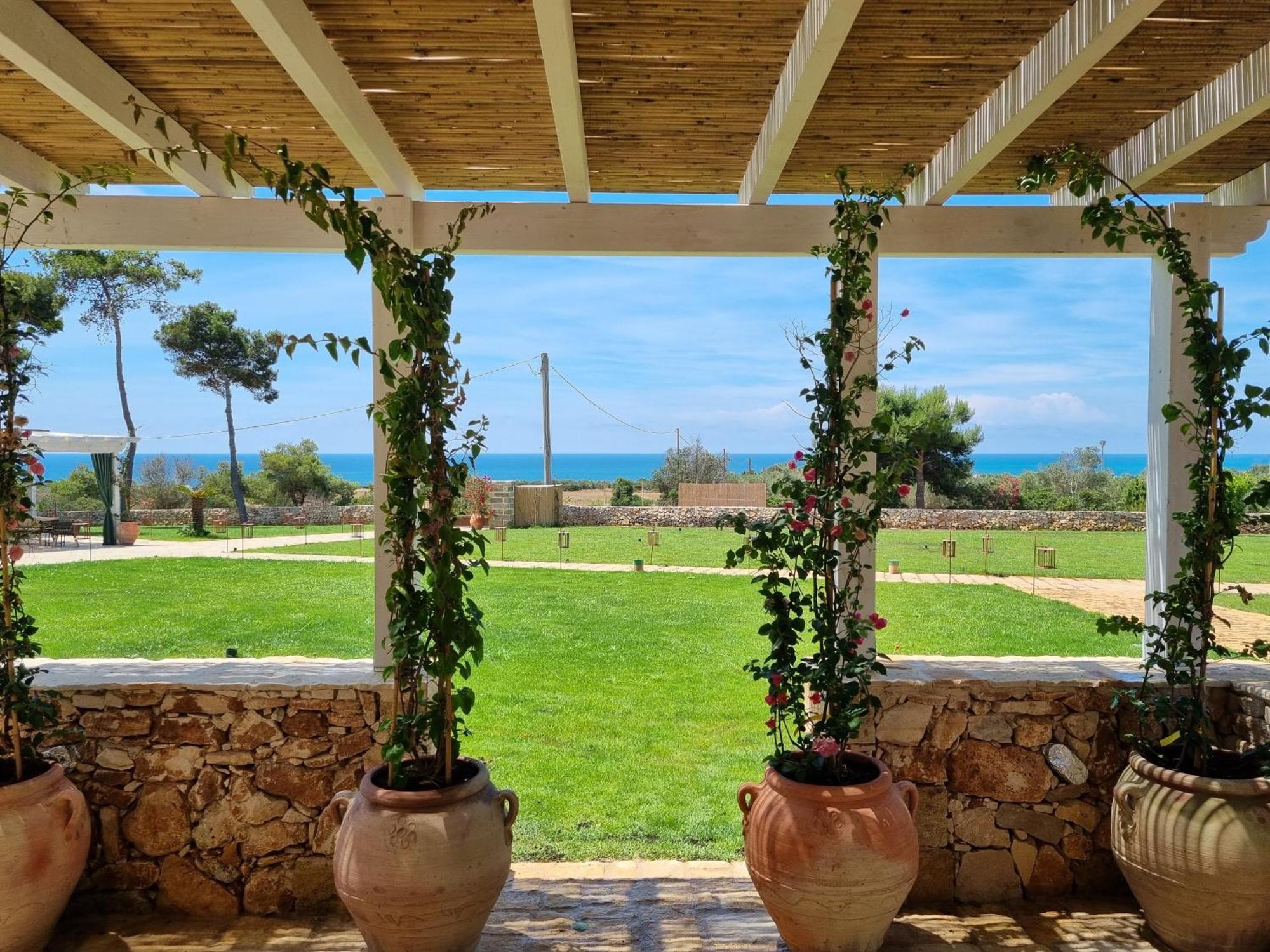 Masseria Baroni Di Montesardo Lido Marini Exterior foto